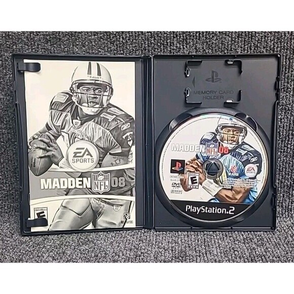 PS2 Madden NFL 08 (Sony PlayStation 2, 2007) Complete Tested - Picture 3 of 4